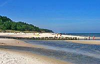 Dębki - plaża